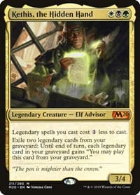 Kethis, the Hidden Hand - Promo Pack: Core Set 2020 - Magic: The Gathering card