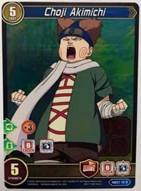 Choji Akimichi - NB Tournament Pack Cards - Chrono Clash System card