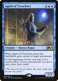 Agent of Treachery - Promo Pack: Core Set 2020 - Magic: The Gathering card