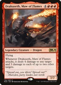 Drakuseth, Maw of Flames - Promo Pack: Core Set 2020 - Magic: The Gathering card