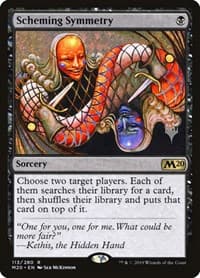 Scheming Symmetry - Promo Pack: Core Set 2020 - Magic: The Gathering card
