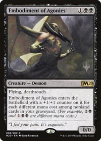 Embodiment of Agonies - Promo Pack: Core Set 2020 - Magic: The Gathering card