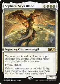 Sephara, Sky's Blade - Promo Pack: Core Set 2020 - Magic: The Gathering card