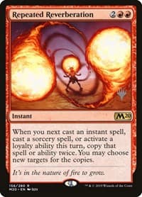 Repeated Reverberation - Promo Pack: Core Set 2020 - Magic: The Gathering card