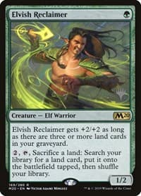 Elvish Reclaimer - Promo Pack: Core Set 2020 - Magic: The Gathering card