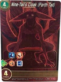 Nine-Tail's Cloak (Forth Tail) - NB Tournament Pack Cards - Chrono Clash System card