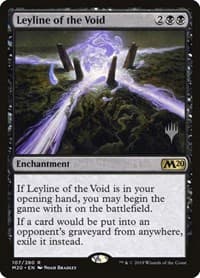 Leyline of the Void - Promo Pack: Core Set 2020 - Magic: The Gathering card