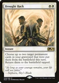 Brought Back - Promo Pack: Core Set 2020 - Magic: The Gathering card