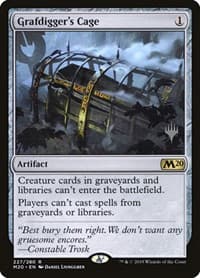Grafdigger's Cage - Promo Pack: Core Set 2020 - Magic: The Gathering card