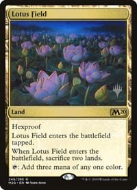 Lotus Field - Promo Pack: Core Set 2020 - Magic: The Gathering card