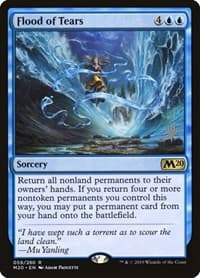 Flood of Tears - Promo Pack: Core Set 2020 - Magic: The Gathering card