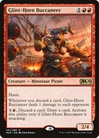 Glint-Horn Buccaneer - Promo Pack: Core Set 2020 - Magic: The Gathering card