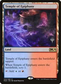 Temple of Epiphany - Promo Pack: Core Set 2020 - Magic: The Gathering card