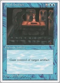 Steal Artifact - Fourth Edition - Magic: The Gathering card
