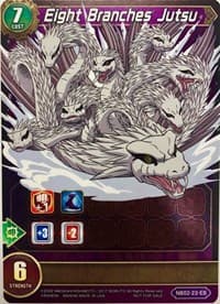 Eight Branches Jutsu - NB Tournament Pack Cards - Chrono Clash System card