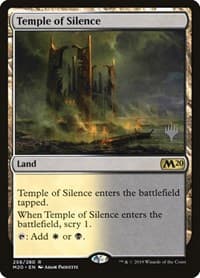 Temple of Silence - Promo Pack: Core Set 2020 - Magic: The Gathering card
