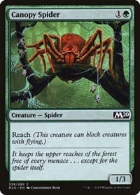 Canopy Spider - Core Set 2020 - Magic: The Gathering card