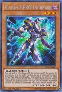 Vision HERO Increase - Battles of Legend: Hero's Revenge - YuGiOh card