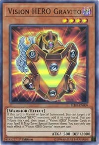 Vision HERO Gravito - Battles of Legend: Hero's Revenge - YuGiOh card