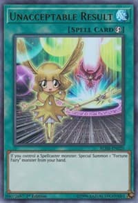 Unacceptable Result - Battles of Legend: Hero's Revenge - YuGiOh card