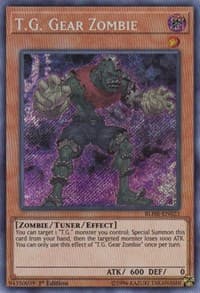 T.G. Gear Zombie - Battles of Legend: Hero's Revenge - YuGiOh card