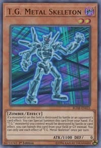 T.G. Metal Skeleton - Battles of Legend: Hero's Revenge - YuGiOh card