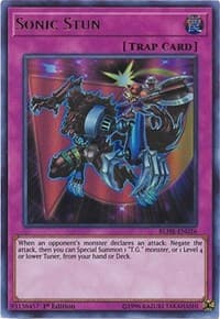 Sonic Stun - Battles of Legend: Hero's Revenge - YuGiOh card