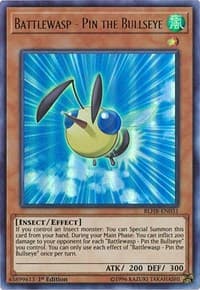 Battlewasp - Pin the Bullseye - Battles of Legend: Hero's Revenge - YuGiOh card