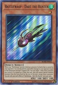 Battlewasp - Dart the Hunter - Battles of Legend: Hero's Revenge - YuGiOh card