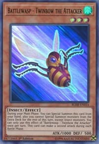 Battlewasp - Twinbow the Attacker - Battles of Legend: Hero's Revenge - YuGiOh card