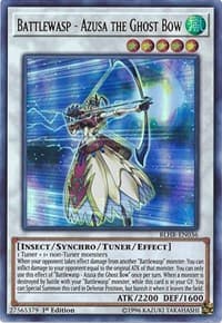 Battlewasp - Azusa the Ghost Bow - Battles of Legend: Hero's Revenge - YuGiOh card