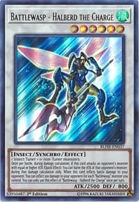 Battlewasp - Halberd the Charge - Battles of Legend: Hero's Revenge - YuGiOh card