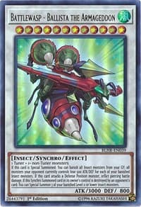 Battlewasp - Ballista the Armageddon - Battles of Legend: Hero's Revenge - YuGiOh card