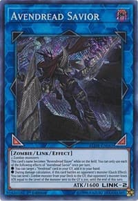 Avendread Savior - Battles of Legend: Hero's Revenge - YuGiOh card