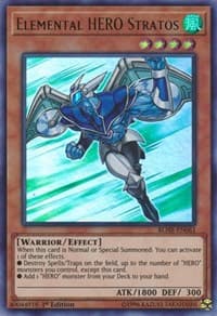 Elemental HERO Stratos - Battles of Legend: Hero's Revenge - YuGiOh card