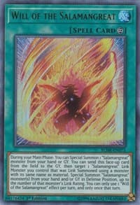 Will of the Salamangreat - Battles of Legend: Hero's Revenge - YuGiOh card