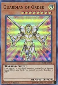 Guardian of Order - Battles of Legend: Hero's Revenge - YuGiOh card