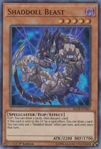 Shaddoll Beast - Battles of Legend: Hero's Revenge - YuGiOh card