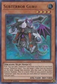 Subterror Guru - Battles of Legend: Hero's Revenge - YuGiOh card