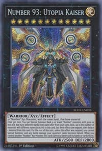 Number 93: Utopia Kaiser - Battles of Legend: Hero's Revenge - YuGiOh card