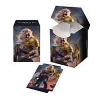 Core Set 2020 PRO-100+ Deck Box V1 - Ajani, Strength of the Pride - Ultra Pro Deck Boxes - Deck Boxes card
