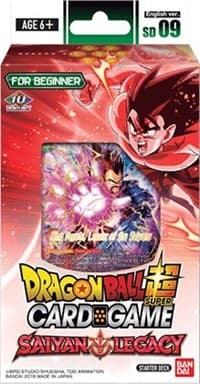 Starter Deck 9: Saiyan Legacy - Assault of the Saiyans - Dragon Ball Super: Masters card
