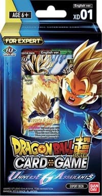 Expert Deck 1: Universe 6 Assailants - Assault of the Saiyans - Dragon Ball Super: Masters card