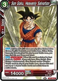 Son Goku, Heavenly Salvation - Assault of the Saiyans - Dragon Ball Super: Masters card