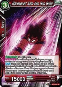 Machspeed Kaio-Ken Son Goku - Assault of the Saiyans - Dragon Ball Super: Masters card