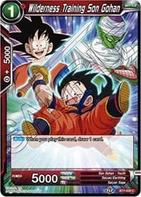 Wilderness Training Son Gohan - Assault of the Saiyans - Dragon Ball Super: Masters card