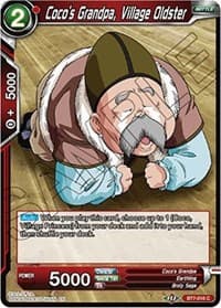Coco's Grandpa, Village Oldster - Assault of the Saiyans - Dragon Ball Super: Masters card
