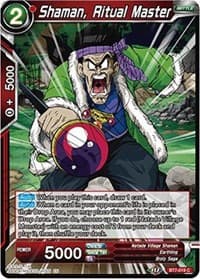 Shaman, Ritual Master - Assault of the Saiyans - Dragon Ball Super: Masters card