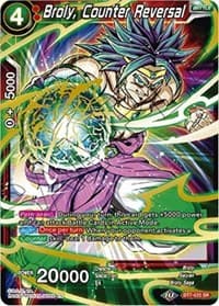 Broly, Counter Reversal - Assault of the Saiyans - Dragon Ball Super: Masters card