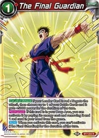 The Final Guardian - Assault of the Saiyans - Dragon Ball Super: Masters card